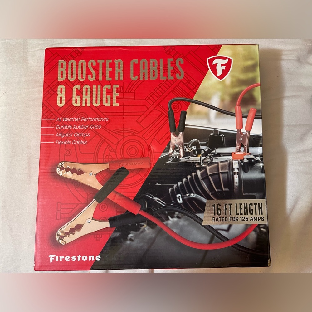 Firestone BOOSTER CABLES 8 GAUGE